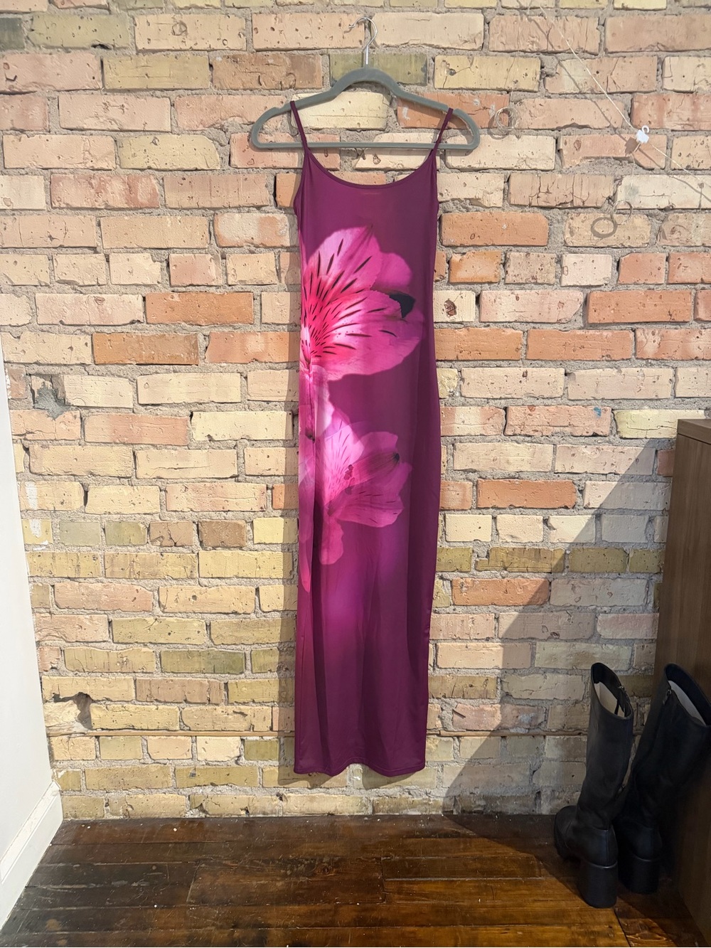 White Fox Feeling the Heat Floral Maxi Dress